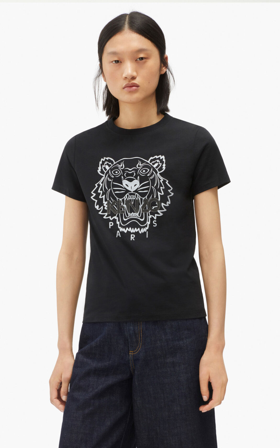 Kenzo The Vinter Capsule Tiger T Shirt Dam | 29864-KJTM